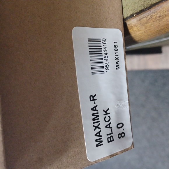 New Steve Madden black Maxima shoes size 8 - Picture 7 of 7